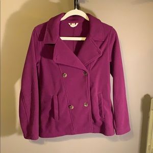 Lands End girls pea coat